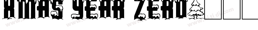 Xmas Year Zero字体转换